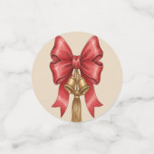 ビクトリアン・ウォーターカラー・サンタ・クリスマスコレクション コンフェッティ (スモール正面)