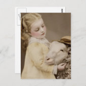 ビクトリアン・エドワード期のセピア調手彩色ポストカード11 ポストカード (正面/裏面)