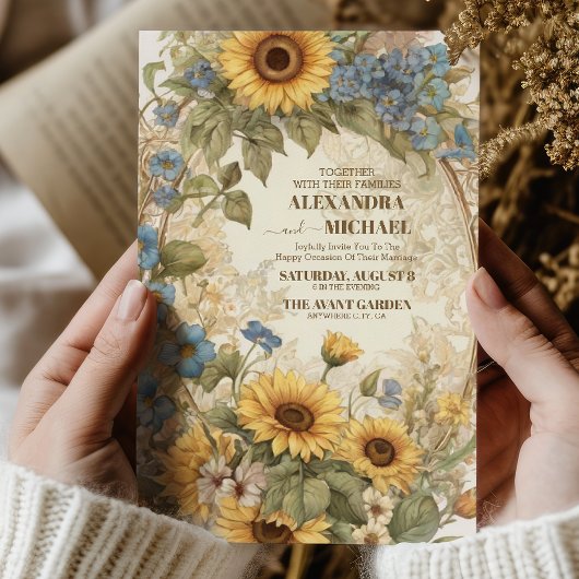 ビクトリアン・エレガンス・ウェディング 招待状