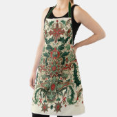 ビクトリアン/クラシックVintageクリスマス エプロン (インサイチュ)