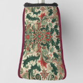 ビクトリアン/クラシックVintageクリスマス ゴルフヘッドカバー (回転90)