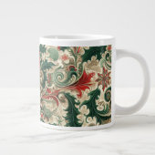 ビクトリアン/クラシックVintageクリスマス ジャンボコーヒーマグカップ (右)