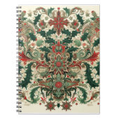 ビクトリアン/クラシックVintageクリスマス ノートブック (正面)