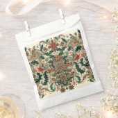 ビクトリアン/クラシックVintageクリスマス フェイバーバッグ (クリップ留めされた状態)