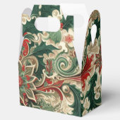 ビクトリアン/クラシックVintageクリスマス フェイバーボックス (オープン)