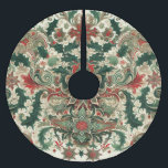 ビクトリアン/クラシックVintageクリスマス ブラッシュドポリエステルツリースカート<br><div class="desc">初期化</div>