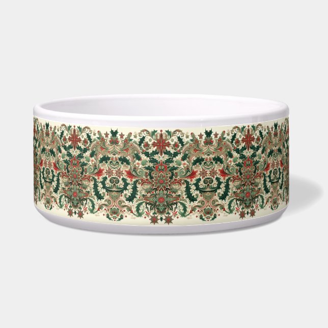 ビクトリアン/クラシックVintageクリスマス ボウル (正面)