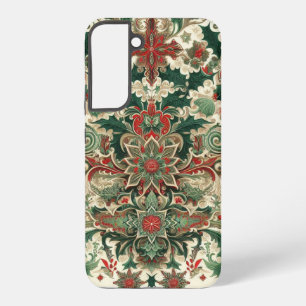 ビクトリアン/クラシックVintageクリスマス Samsung Galaxy S22+ケース