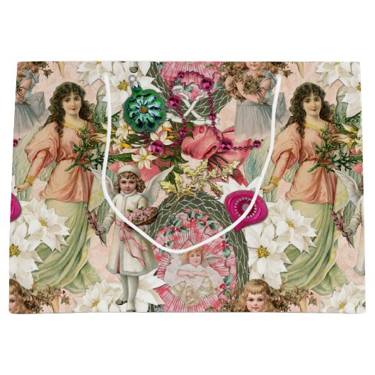 ビクトリアン・クリスマスの輝き ラージペーパーバッグ (正面)