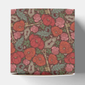 ビクトリアン スチームパンク 古い鍵 赤いポピー フェイバーボックス (上部)