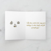 ビクトリアン・スプレンダー クリスマスカード (内部)