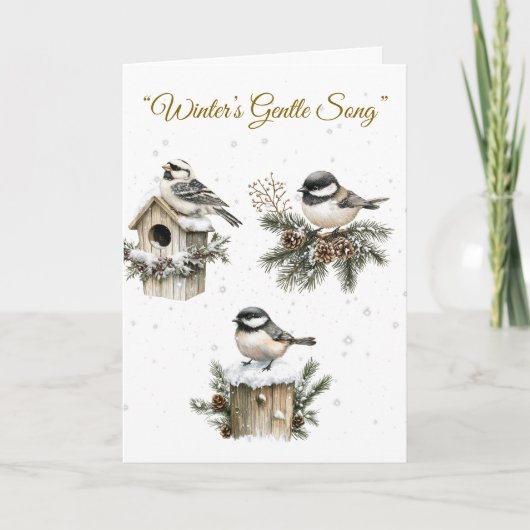 ビクトリアン スプレンダー クリスマス カード (正面)