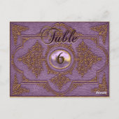 ビクトリアン テーブル ナンバー カード (裏面)