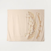 ビクトリアン ファン ウェディング タペストリー (正面(横))