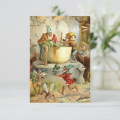 「ビクトリアン・フェアリーズ」 by E S ハーディー サンキューカード (スタンド正面)