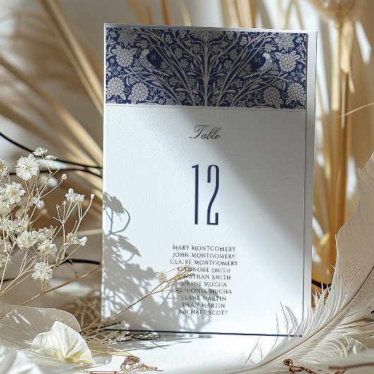 ビクトリアン ラブ バーズ テーブル ナンバー カード