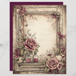 ビクトリアン&レーススクラップブック紙