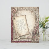 ビクトリアン&レーススクラップブック紙 (スタンド正面)