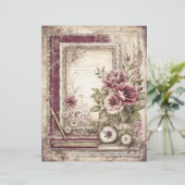 ビクトリアン&レーススクラップブック紙 (スタンド正面)