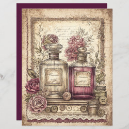 ビクトリアン&レーススクラップブック紙