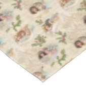 ビクトリアンAngels w/Music, Script & Holly テーブルクロス (アングル)