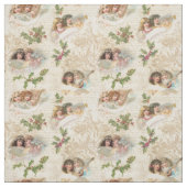 ビクトリアンAngels w/Music, Script & Holly ファブリック (見本)