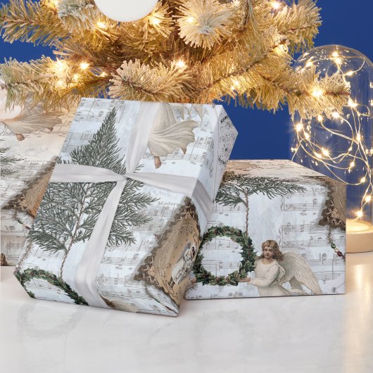 ビクトリアンChristmas Trio IIIラッピング紙 ラッピングペーパー (クリスマス)