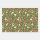 ビクトリアンEnglish Garden Mix Steampunk Locks鍵 ラッピングペーパーシート (正面3)