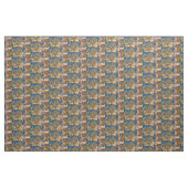 ビクトリアンEra Peacocks、Fruit & Flowers Pattern ファブリック (ヤード)