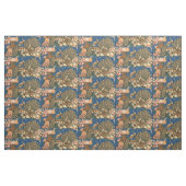 ビクトリアンEra Peacocks、Fruit & Flowers Pattern ファブリック (ファットクウォーター)