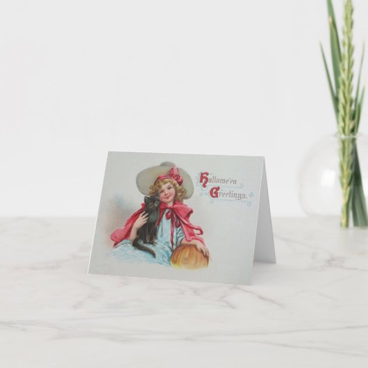 ビクトリアンHalloe'en Greeting Card カード (正面)