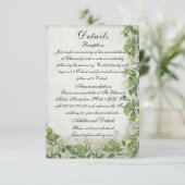 ビクトリアンMeadow -結婚のエンクロージャカード垂直 エンクロージャーカード (スタンド正面)