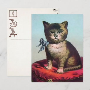 ビクトリアンOdd Catはがき ポストカード