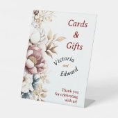 ビクトリアンPeony Luxeカード&ギフトサイン 台座サイン (正面)