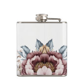 ビクトリアンPeony Luxe結婚's Vinyl 包まれた フラスク (裏面)