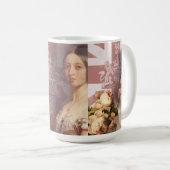 ビクトリアヴィンテージの女王 コーヒーマグカップ (正面右)