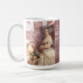 ビクトリアヴィンテージの女王 コーヒーマグカップ (左)