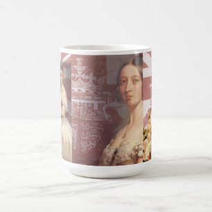 ビクトリアヴィンテージの女王 コーヒーマグカップ