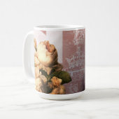 ビクトリアヴィンテージの女王 コーヒーマグカップ (正面左)