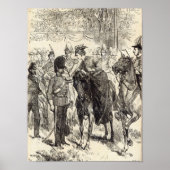 ビクトリア十字架を配る女王 ポスター (正面)