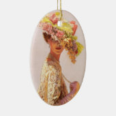 ビクトリア女性オーナメント セラミックオーナメント (右)