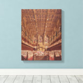 ビクトリア女王が貴族院に キャンバスプリント (インサイチュ (ウッドフロア))