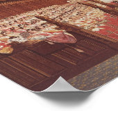 ビクトリア女王が貴族院に ポスター (角)