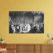 ビクトリア女王とアルバート王子の結婚 キャンバスプリント (インサイチュ (リビング))