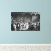 ビクトリア女王とアルバート王子の結婚 キャンバスプリント (インサイチュ (ウッドフロア))