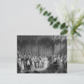 ビクトリア女王とアルバート王子の結婚 ポストカード (スタンド正面)