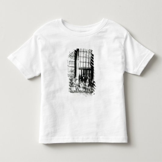 ビクトリア女王とアルバート王子 トドラーTシャツ (正面)
