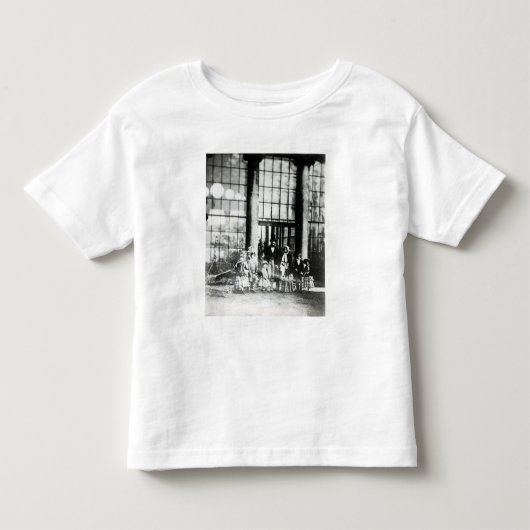 ビクトリア女王とアルバート王子 トドラーTシャツ (正面)