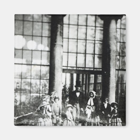 ビクトリア女王とアルバート王子 マグネット (正面)