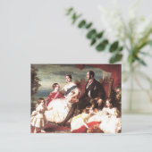 ビクトリア女王とプリンスアルバート ポストカード (スタンド正面)